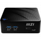 Micro-Star International  MSI Cubi N Cubi N JSL-035US Desktop Computer - Intel Celeron N4500 Dual-core (2 Core) 1.10 GHz - 4 GB RAM DDR3L SDRAM - 128 GB M.2 Serial ATA SSD - Mini PC - Black - Intel Chip - Windows 11 Pro - Intel UHD Graphics DDR3L SDRAM - 