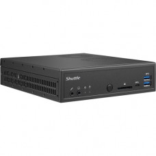 Shuttle XPC slim DH270 Barebone System Slim PC - Intel H270 Chipset - Socket H4 LGA-1151 - 1 x Processor Support - 32 GB DDR4 SDRAM DDR4-2400/PC4-19200 Maximum RAM Support - Serial ATA/600 - Intel HD Graphics Integrated - 1 x Total Bays - 1 2.5" Bay(