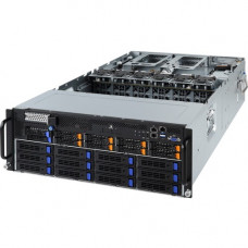 Gigabyte G481-HA1 Barebone System - 4U Rack-mountable - Intel C621 Express Chipset - Socket P LGA-3647 - 2 x Processor Support - 128 GB DDR4 SDRAM DDR4-2666/PC4-21300 Maximum RAM Support - Serial ATA/600, 12Gb/s SAS RAID Supported Controller - ASPEED AST2