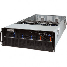 Gigabyte G481-S80 Barebone System - 4U Rack-mountable - Intel C621 Express Chipset - Socket P LGA-3647 - 2 x Processor Support - DDR4 SDRAM DDR4-2933/PC4-23466 Maximum RAM Support - Serial ATA, Serial Attached SCSI (SAS) RAID Supported Controller - ASPEED