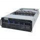 Gigabyte G482-Z53 Barebone System - 4U Rack-mountable - AMD - Socket SP3 - 2 x Processor Support - 128 GB DDR4 SDRAM DDR4-3200/PC4-25600 Maximum RAM Support - Serial ATA/600 - ASPEED AST2500 Integrated - 8 x Total Bays - 8 2.5" Bay(s) - 9 x Total Exp