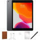 Ereplacements Refurbished Apple iPad 7 (7th Gen, 2019), 32GB, Space Gray, WiFi, Bundle only from eReplacements, 1 Year Warranty from eReplacements. (A2197, MW742LL/A, IPAD7SG32) Bundle Includes: Universal Tablet Case (color may vary), Screen Protector, St