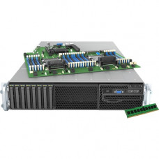 Intel Server System LFRB2208WFTF601 2U Rack Server - 2 x Xeon Gold 6130H - Serial Attached SCSI (SAS), Serial ATA Controller - 2 Processor Support - 768 GB RAM Support - 10 Gigabit Ethernet - 8 x SFF Bay(s) - Yes1300 W - Optane Memory Ready LFRB2208WFTF60