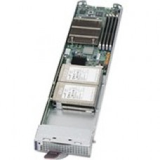 Supermicro MicroBlade MBI-6119G-T4 Barebone System Blade - Intel C236 Chipset - Socket H4 LGA-1151 - 1 x Processor Support - Silver Gray - 64 GB DDR4 SDRAM DDR4-2133/PC4-17000 Maximum RAM Support - Serial ATA/600 - Processor Support (Xeon) - Gigabit Ether