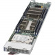 Supermicro MicroBlade MBI-6128R-T2X Barebone System Blade - Intel C612 Express Chipset - Socket LGA 2011-v3 - 2 x Processor Support - Silver Gray - 256 GB DDR4 SDRAM DDR4-2400/PC4-19200 Maximum RAM Support - Serial ATA/600 RAID Supported Controller - 2 x 