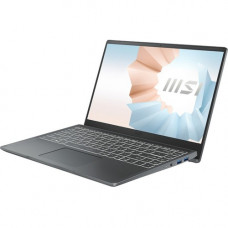 Micro-Star International  MSI Modern 14 B11S Modern 14 B11MOU-1024 14" Rugged Notebook - Full HD - 1920 x 1080 - Intel Core i5 11th Gen i5-1155G7 2.50 GHz - 8 GB Total RAM - 512 GB SSD - Carbon Gray - Intel Chip - Windows 11 Home - Intel Iris Xe Grap