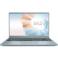 Micro-Star International  MSI Modern 14B211 14" Ultrabook Laptop Intel Core i3-1115G4 8GB 512GB SSD Win10 Blue stone - Intel SoC - Windows 10 Home - Intel Iris Xe Graphics - In-plane Switching (IPS) Technology - IEEE 802.11ac Wireless LAN Standard MO
