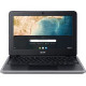 Acer Chromebook 311 C733-C2E0 11.6" Chromebook - 1366 x 768 - Celeron N4000 - 4 GB RAM - 32 GB Flash Memory - Obsidian Black - Chrome OS - Intel UHD Graphics 600 - ComfyView - English (US) Keyboard - Bluetooth - 12 Hour Battery Run Time NX.H8VAA.001