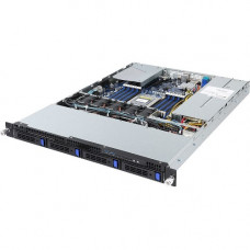 Gigabyte R151-Z30 Barebone System - 1U Rack-mountable - AMD - Socket SP3 - 1 x Processor Support - 64 GB DDR4 SDRAM DDR4-2666/PC4-21300 Maximum RAM Support - Serial ATA/600, 12Gb/s SAS RAID Supported Controller - ASPEED AST2500 Integrated - 5 x Total Bays