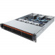 Gigabyte R281-NO0 Barebone System - 2U Rack-mountable - Intel C621 Express Chipset - Socket P LGA-3647 - 2 x Processor Support - 128 GB DDR4 SDRAM DDR4-2933/PC4-23466 Maximum RAM Support - Serial ATA/600 RAID Supported Controller - ASPEED AST2500 Integrat