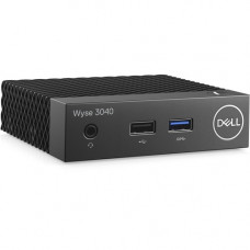 Dell Wyse 3000 3040 Thin Client - Intel Atom x5-Z8350 Quad-core (4 Core) 1.44 GHz - 2 GB RAM DDR3L SDRAM - 8 GB Flash - Intel - Gigabit Ethernet - Wyse Thin OS (English) - DisplayPort - Network (RJ-45) - 4 Total USB Port(s) - 3 USB 2.0 Port(s) - 1 USB 3.1