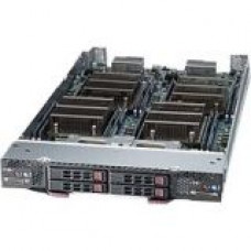 Supermicro SBI-7227R-T2 Barebone System Blade - Intel C602 Chipset - 2 Number of Node(s) - Socket R LGA-2011 - 2 x Processor Support - Black - 256 GB DDR3 SDRAM DDR3-1600/PC3-12800 Maximum RAM Support - Serial ATA/300 RAID Supported Controller - Matrox G2