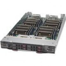 Supermicro SuperBlade SBI-7228R-T2F2 Barebone System Blade - Intel C612 Express Chipset - 2 Number of Node(s) - Socket LGA 2011-v3 - 2 x Processor Support - Black - 512 GB DDR4 SDRAM DDR4-2133/PC4-17000 Maximum RAM Support - Serial ATA/600 RAID Supported 