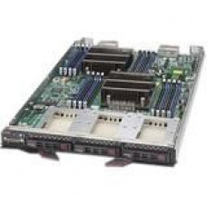 Supermicro SuperBlade SBI-7428R-C3N Barebone System Blade - Intel C612 Chipset - Socket LGA 2011-v3 - 2 x Processor Support - Black - 256 GB DDR4 SDRAM DDR4-2133/PC4-17000 Maximum RAM Support - 12Gb/s SAS RAID Supported Controller - ASPEED AST2400 Integra