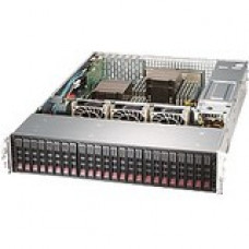 Supermicro SuperServer 2028R-E1CR24L Barebone System - 2U Rack-mountable - Intel C612 Chipset - Socket R3 LGA-2011 - 2 x Processor Support - Black - 2 TB DDR4 SDRAM DDR4-2400/PC4-19200 Maximum RAM Support - Serial ATA/600, 12Gb/s SAS RAID Supported Contro