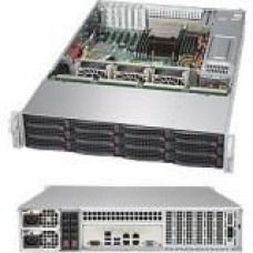 Supermicro SuperServer 6028R-E1CR12H Barebone System - 2U Rack-mountable - Intel C612 Chipset - Socket R3 LGA-2011 - 2 x Processor Support - Black - 2 TB DDR4 SDRAM DDR4-2400/PC4-19200 Maximum RAM Support - 12Gb/s SAS, Serial ATA/600 RAID Supported Contro