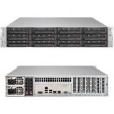 Supermicro SuperStorage 6029P-E1CR12H Barebone System - 2U Rack-mountable - Intel C624 Chipset - Socket P LGA-3647 - 2 x Processor Support - Black - 2 TB DDR4 SDRAM DDR4-2666/PC4-21300 Maximum RAM Support - Serial ATA/600, 12Gb/s SAS RAID Supported Contro