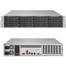 Supermicro SuperStorage 6029P-E1CR12L Barebone System - 2U Rack-mountable - Intel C624 Chipset - Socket P LGA-3647 - 2 x Processor Support - Black - 2 TB DDR4 SDRAM DDR4-2666/PC4-21300 Maximum RAM Support - Serial ATA/600, 12Gb/s SAS RAID Supported Contro