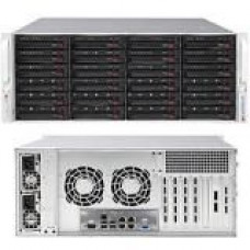 Supermicro SuperServer 6048R-E1CR24H Barebone System - 4U Rack-mountable - Intel C612 Chipset - Socket LGA 2011-v3 - 2 x Processor Support - Black - 1 TB DDR4 SDRAM DDR4-2133/PC4-17000 Maximum RAM Support - 12Gb/s SAS, Serial ATA/600 RAID Supported Contro