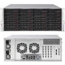 Supermicro SuperStorage 6048R-E1CR24N Barebone System - 4U Rack-mountable - Intel C612 Express Chipset - Socket LGA 2011-v3 - 2 x Processor Support - Black - 1.50 TB DDR4 SDRAM DDR4-2133/PC4-17000 Maximum RAM Support - 12Gb/s SAS, Serial ATA/600 RAID Supp