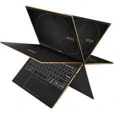 Micro-Star International  MSI Summit E13 Flip Evo Summit E13FlipEvo A12MT-013 13.4" Touchscreen Rugged Convertible 2 in 1 Notebook - Full HD Plus - 1920 x 1200 - Intel Core i7 12th Gen i7-1260P 1.50 GHz - 32 GB Total RAM - 1 TB SSD - Ink Black - Inte