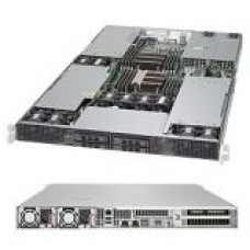 Supermicro SuperServer 1028GR-TRT Barebone System - 1U Rack-mountable - Intel C612 Express Chipset - Socket LGA 2011-v3 - 2 x Processor Support - Black - 1 TB DDR4 SDRAM DDR4-2133/PC4-17000 Maximum RAM Support - Serial ATA/600 RAID Supported Controller - 