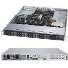 Supermicro SuperServer 1028R-WTR Barebone System - 1U Rack-mountable - Intel C612 Express Chipset - Socket LGA 2011-v3 - 2 x Processor Support - Black - 1 TB DDR4 SDRAM DDR4-2133/PC4-17000 Maximum RAM Support - Serial ATA/600 RAID Supported Controller - A