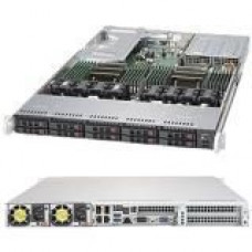 Supermicro SuperServer 1028U-E1CRTP+ Barebone System - 1U Rack-mountable - Intel C612 Chipset - Socket LGA 2011-v3 - 2 x Processor Support - Black - 1.50 TB DDR4 SDRAM DDR4-2133/PC4-17000 Maximum RAM Support - Serial ATA/600 RAID Supported Controller - AS