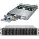 Supermicro SuperServer 2028TP-HC0FR Barebone System - 2U Rack-mountable - Intel C612 Express Chipset - 4 Number of Node(s) - Socket LGA 2011-v3 - 2 x Processor Support - Black - 1 TB DDR4 SDRAM DDR4-2133/PC4-17000 Maximum RAM Support - 12Gb/s SAS RAID Sup