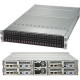 Supermicro SuperServer 2028TP-HC0R-SIOM Barebone System - 2U Rack-mountable - Intel C612 Chipset - 4 Number of Node(s) - Socket R3 LGA-2011 - 2 x Processor Support - Black - 2 TB DDR4 SDRAM DDR4-2400/PC4-19200 Maximum RAM Support - 12Gb/s SAS RAID Support