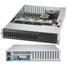 Supermicro SuperServer 2029P-TXRT Barebone System - 2U Rack-mountable - Intel C621 Chipset - Socket P LGA-3647 - 2 x Processor Support - Black - 2 TB DDR4 SDRAM DDR4-2666/PC4-21300 Maximum RAM Support - Serial ATA/600 RAID Supported Controller - ASPEED AS