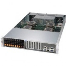 Supermicro SuperServer 2049P-TN8R Barebone System - 2U Rack-mountable - Intel C621 Chipset - 1 Number of Node(s) - Socket P LGA-3647 - 4 x Processor Support - Black - 12 TB DDR4 SDRAM DDR4-2933/PC4-23466 Maximum RAM Support - Serial ATA/600 RAID Supported