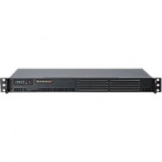 Supermicro SuperServer 5015A-EHF-D525 1U Rack Server - Atom D525 - Serial ATA/300 Controller - 4 GB RAM Support - 0, 1, 5, 10 RAID Levels - Matrox G200eW Graphic Card - Gigabit Ethernet200 W - RoHS-6 Compliance SYS-5015A-EHF-D525