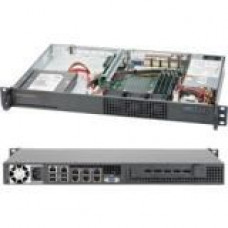 Supermicro SuperServer 5018A-TN7B 1U Rack Server - 1 x Atom C2758 - Serial ATA/600 Controller - 1 Processor Support - 64 GB RAM Support - ASPEED AST2400 Graphic Card - Gigabit Ethernet - 1 x 200 W SYS-5018A-TN7B