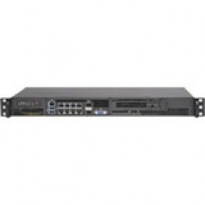 Supermicro SuperServer 5019A-FTN10P 1U Rack-mountable Server - 1 x Atom C3758 - Serial ATA/600 Controller - 1 Processor Support - ASPEED AST2400 Graphic Card - Gigabit Ethernet - 1 x 200 W SYS-5019A-FTN10P