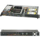 Supermicro SuperServer 5019C-FL Barebone System - 1U Rack-mountable - Intel C242 Chipset - Socket H4 LGA-1151 - 1 x Processor Support - Black - 64 GB DDR4 SDRAM DDR4-2666/PC4-21300 Maximum RAM Support - Serial ATA/600 RAID Supported Controller - ASPEED AS