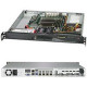 Supermicro SuperServer 5019C-M4L Barebone System - 1U Rack-mountable - Intel C242 Chipset - Socket H4 LGA-1151 - 1 x Processor Support - Black - 128 GB DDR4 SDRAM DDR4-2666/PC4-21300 Maximum RAM Support - Serial ATA/600 RAID Supported Controller - ASPEED 