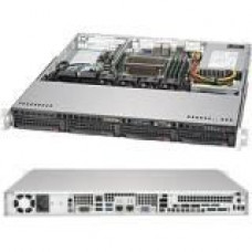 Supermicro SuperServer 5019S-M Barebone System - 1U Rack-mountable - Intel C236 Chipset - Socket H4 LGA-1151 - 1 x Processor Support - Black - 64 GB DDR4 SDRAM DDR4-2133/PC4-17000 Maximum RAM Support - Serial ATA/600 RAID Supported Controller - ASPEED AST