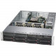 Supermicro SuperServer 5028R-WR Barebone System - 2U Rack-mountable - Intel C612 Express Chipset - Socket LGA 2011-v3 - 1 x Processor Support - Black - 512 GB DDR4 SDRAM DDR4-2133/PC4-17000 Maximum RAM Support - Serial ATA/600 RAID Supported Controller - 