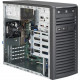 Supermicro SuperServer 5038D-I Barebone System Mid-tower - Intel C222 Express Chipset - Socket H3 LGA-1150 - 1 x Processor Support - Black - 32 GB DDR3 SDRAM DDR3-1600/PC3-12800 Maximum RAM Support - Serial ATA/600, Serial ATA/300 RAID Supported Controlle