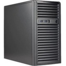 Supermicro SuperWorkstation 5039C-I Barebone System Mid-tower - Intel C242 Chipset - Socket H4 LGA-1151 - 1 x Processor Support - Black - 128 GB DDR4 SDRAM DDR4-2666/PC4-21300 Maximum RAM Support - Serial ATA/600 RAID Supported Controller - 6 x Total Bays