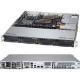 Supermicro SuperServer 6017R-M7UF Barebone System - 1U Rack-mountable - Intel C602J Chipset - Socket R LGA-2011 - 2 x Processor Support - Black - 512 GB DDR3 SDRAM DDR3-1866/PC3-15000 Maximum RAM Support - Serial ATA/600, Serial ATA/300, 6Gb/s SAS RAID Su