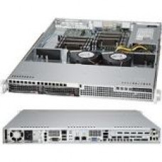 Supermicro SuperServer 6017R-TDLF Barebone System - 1U Rack-mountable - Intel C602 Chipset - Socket R LGA-2011 - 2 x Processor Support - Black - 512 GB DDR3 SDRAM DDR3-1866/PC3-15000 Maximum RAM Support - Serial ATA/600 RAID Supported Controller - Matrox 