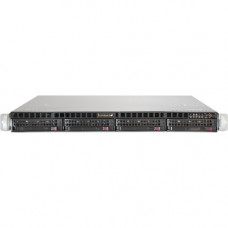 Supermicro SuperServer 6018R-MT Barebone System - 1U Rack-mountable - Intel C612 Express Chipset - Socket LGA 2011-v3 - 2 x Processor Support - Black - 512 GB DDR4 SDRAM DDR4-2133/PC4-17000 Maximum RAM Support - Serial ATA/600 RAID Supported Controller - 