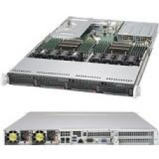 Supermicro SuperServer 6018U-TR4+ Barebone System - 1U Rack-mountable - Intel C612 Express Chipset - Socket LGA 2011-v3 - 2 x Processor Support - Black - 1.50 TB DDR4 SDRAM DDR4-2133/PC4-17000 Maximum RAM Support - Serial ATA/600 RAID Supported Controller