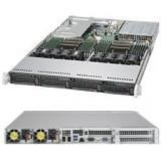 Supermicro SuperServer 6018U-TRTP+ Barebone System - 1U Rack-mountable - Intel C612 Express Chipset - Socket LGA 2011-v3 - 2 x Processor Support - Black - 1.50 TB DDR4 SDRAM DDR4-2133/PC4-17000 Maximum RAM Support - Serial ATA/600 RAID Supported Controlle