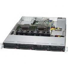 Supermicro SuperServer 6019P-WT Barebone System - 1U Rack-mountable - Intel C621 Chipset - Socket P LGA-3647 - 2 x Processor Support - Black - 1.50 TB DDR4 SDRAM DDR4-2666/PC4-21300 Maximum RAM Support - Serial ATA/600 RAID Supported Controller - ASPEED A