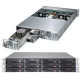 Supermicro SuperServer 6028TP-DNCR Barebone System - 2U Rack-mountable - Intel C612 Chipset - 2 Number of Node(s) - Socket LGA 2011-v3 - 2 x Processor Support - Black - 1 TB DDR4 SDRAM DDR4-2133/PC4-17000 Maximum RAM Support - 12Gb/s SAS RAID Supported Co