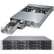 Supermicro SuperServer 6028TP-DNCTR Barebone System - 2U Rack-mountable - Intel C612 Chipset - 2 Number of Node(s) - Socket LGA 2011-v3 - 2 x Processor Support - Black - 1 TB DDR4 SDRAM DDR4-2133/PC4-17000 Maximum RAM Support - 12Gb/s SAS RAID Supported C