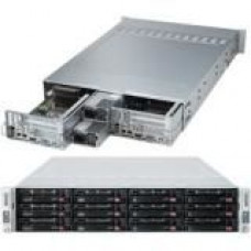 Supermicro SuperServer 6028TR-DTR Barebone System - 2U Rack-mountable - Intel C612 Chipset - 2 Number of Node(s) - Socket LGA 2011-v3 - 2 x Processor Support - Black - 512 GB DDR4 SDRAM DDR4-2133/PC4-17000 Maximum RAM Support - Serial ATA/600 RAID Support